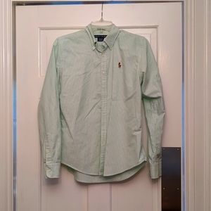 Ralph Lauren Button Down Size 8 Slim Fit